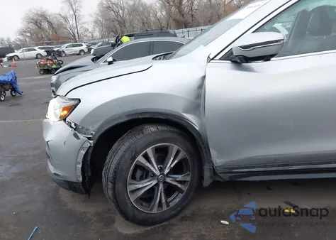 2017 Nissan Rogue Sl z USA, uszkodzony, nr VIN 5N1AT2MV3HC787643